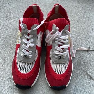 Pre owned beautiful CHANEL trainers  well maintained slightly worn no defects